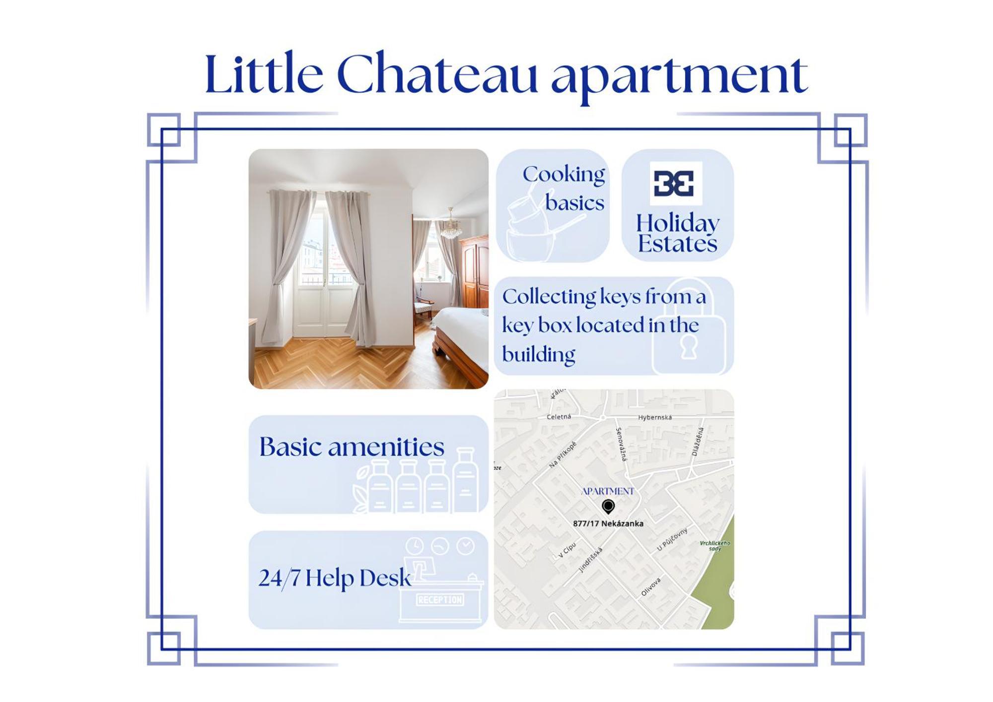 Little Chateau Praga Esterno foto